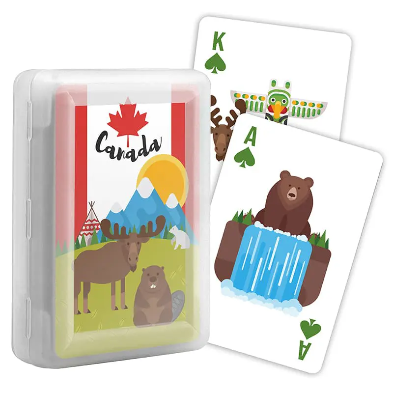 紀念品撲克牌 - 加拿大