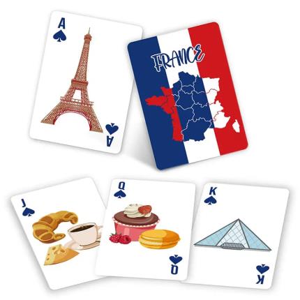 紀念品撲克牌 - 法國