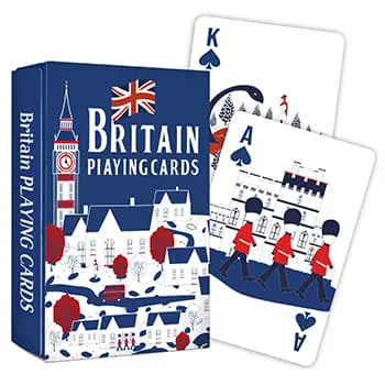 紀念品撲克牌 - 英國