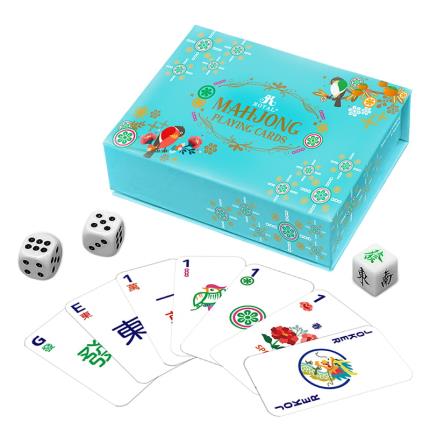 Cartes &#xE0; jouer en plastique Mahjong am&#xE9;ricain