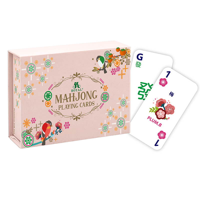 Tayvanlı Mahjong Plastik Oyun Kartları