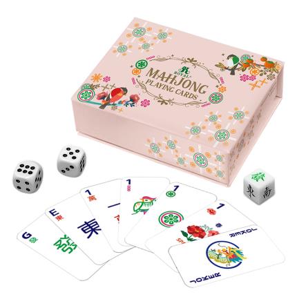Carte da gioco in plastica Mahjong taiwanesi