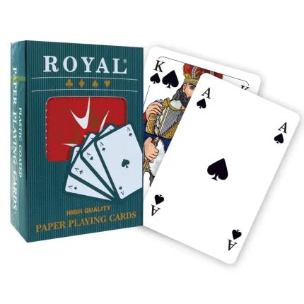 Carte da gioco di carta ROYAL - Indice tedesco