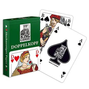 لعبة بطاقة الحفلة الألمانية Doppelkopf لعب بطاقات اللعبة