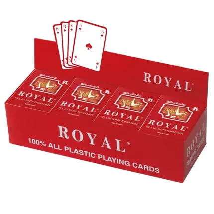 ROYAL Plastic Playing Cards - German Index