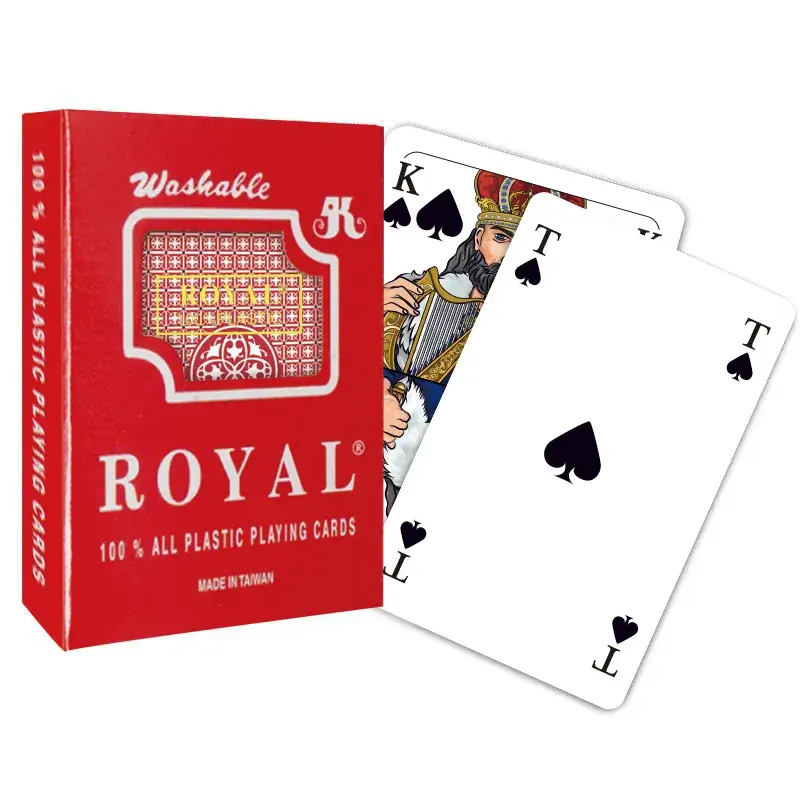 Royal Plastic Playing Cards Russian Index