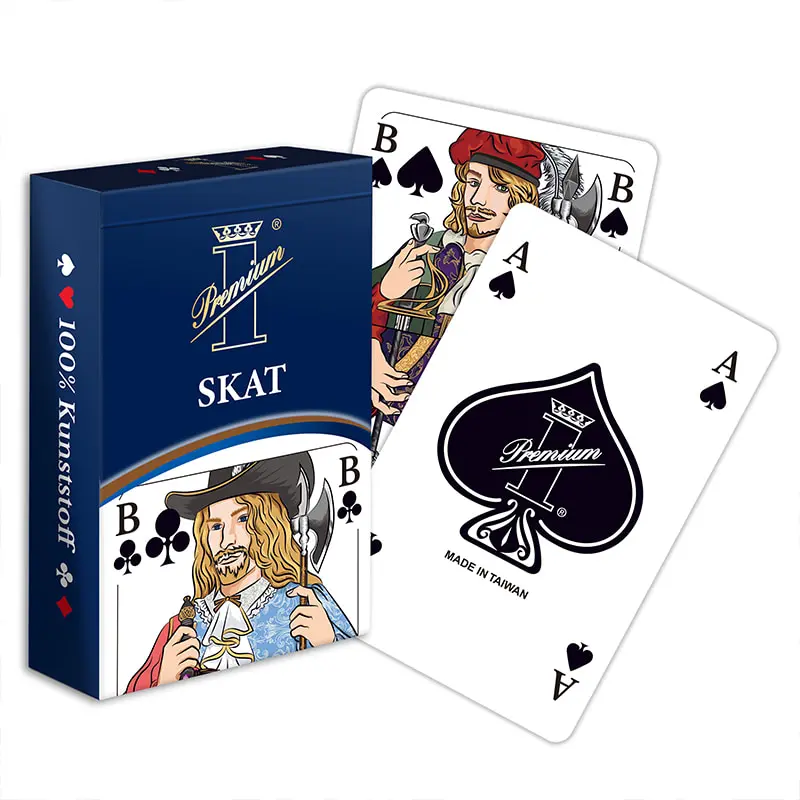 Jogo de cartas de tabuleiro de festa alemão premium conjunto de cartas de jogar Skat