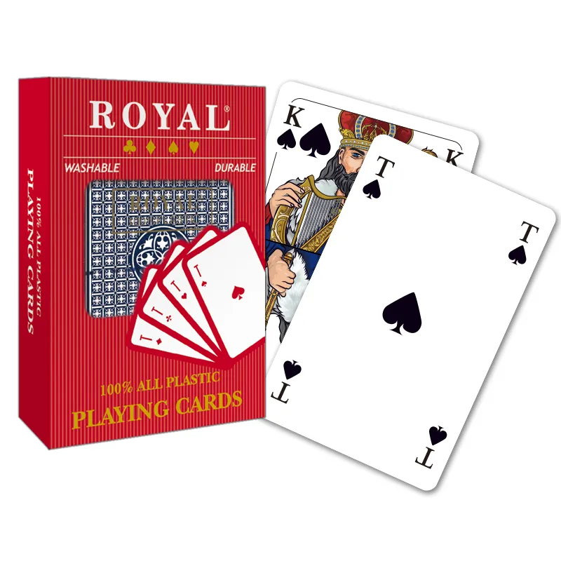 Royal Plastic Spielkarten Russischer Index