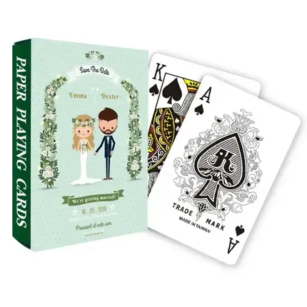 Carte da Gioco per Matrimonio - Carta - F