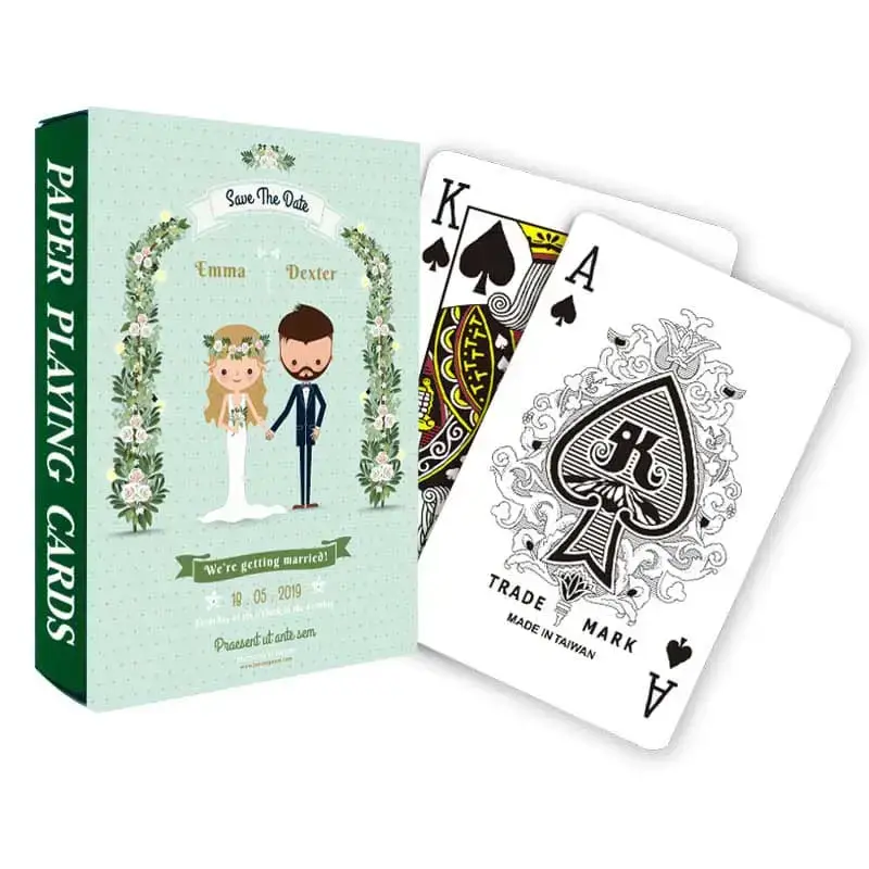 Carte da Gioco per Matrimonio - Carta - F
