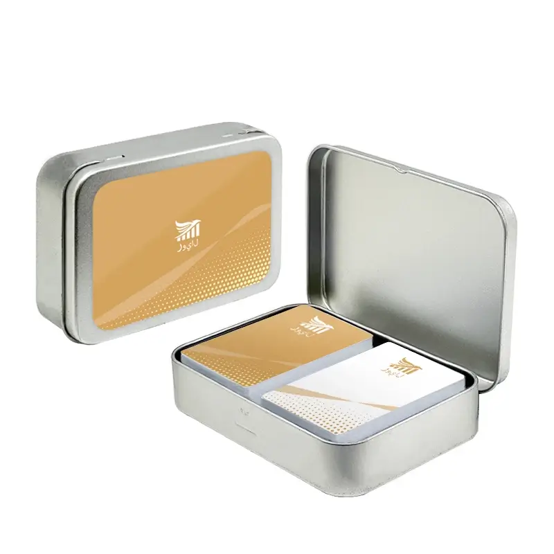 Tin Box for Poker Manufacturer