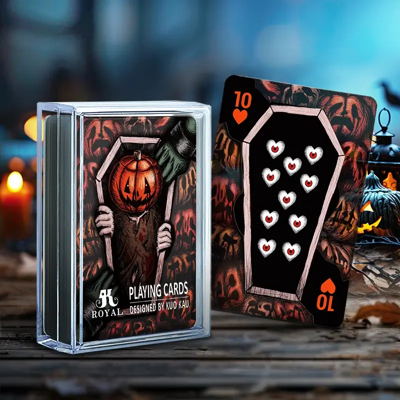 Carte trasparenti di Halloween - La bara segreta di Jack-O&#39;-Lantern
