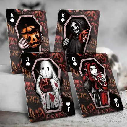 Carte trasparenti di Halloween - La bara segreta di Jack-O&amp;#39;-Lantern