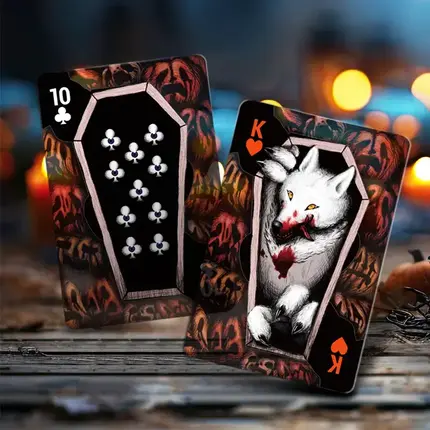 Carte trasparenti di Halloween - La bara segreta di Jack-O&amp;#39;-Lantern