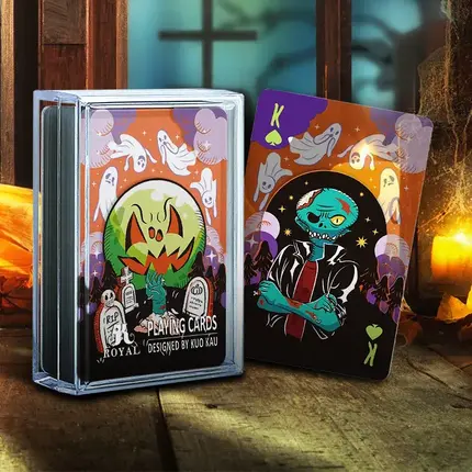 Halloween Transparent Cards - Night of Resurrection