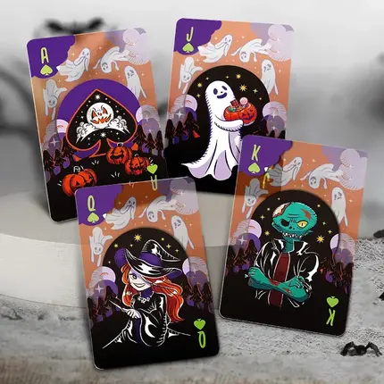 Halloween Transparent Cards - Night of Resurrection