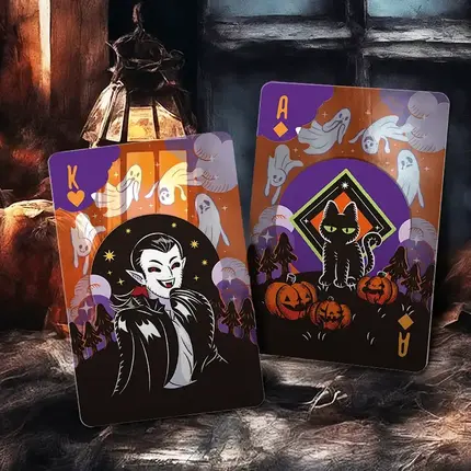 Halloween Transparent Cards - Night of Resurrection
