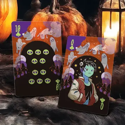 Halloween Transparent Cards - Night of Resurrection
