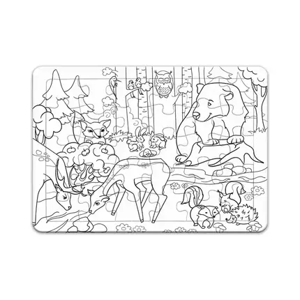 高品質の 30 ピース ジグソーパズル - 子供と大人のための刺激的な