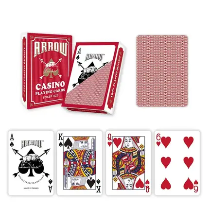 Arrow casino plastic playing cards