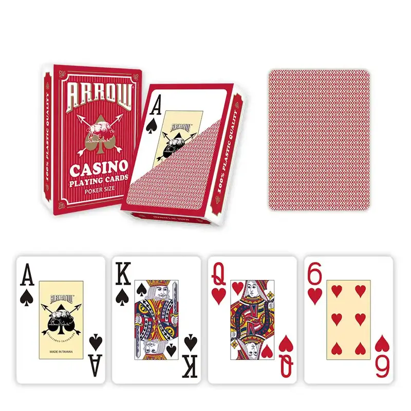 4TUNE CASINO トランプ 赤3青3セット 台湾のトランプメーカー