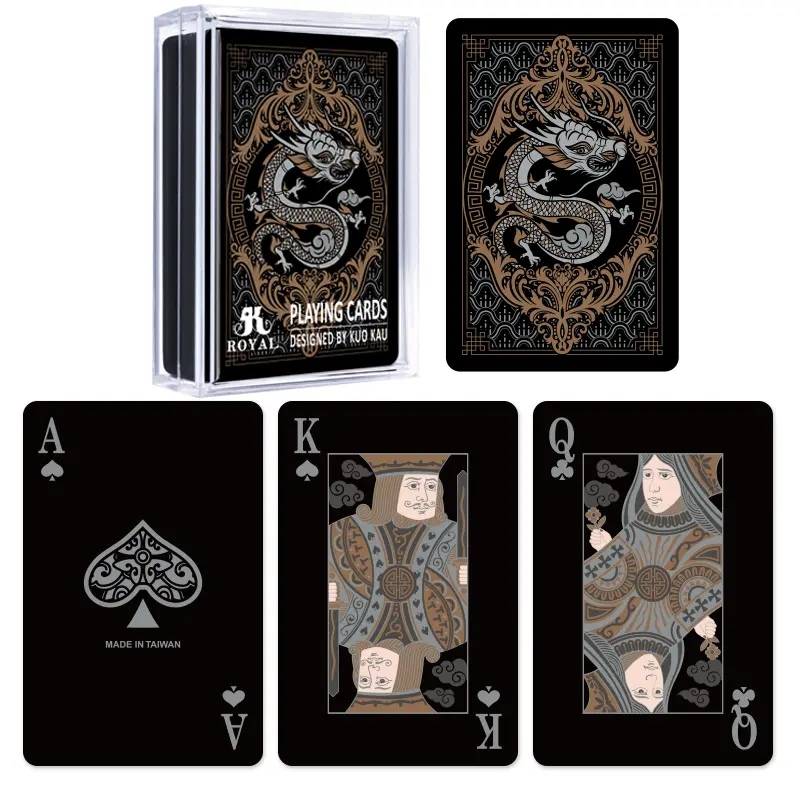 トランプ Palm Springs Playing Cards Dragon & Phoenix Playing Cards - Soaring Dragon, RKC031S113