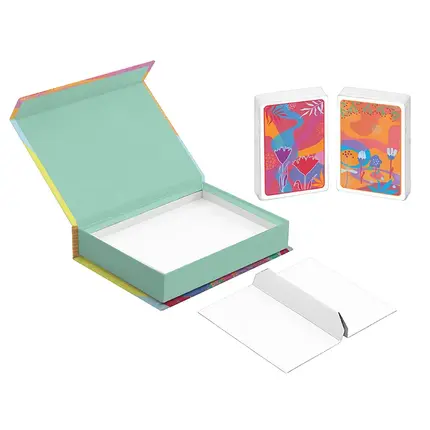 Flip-Top-Box f&#xFC;r 2 Bridge-Spielkartendecks