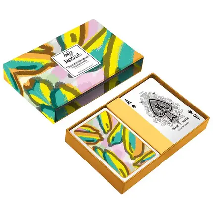Schubladenbox f&#xFC;r 2 Bridge-Spielkartendecks (ohne Magnet und Band)