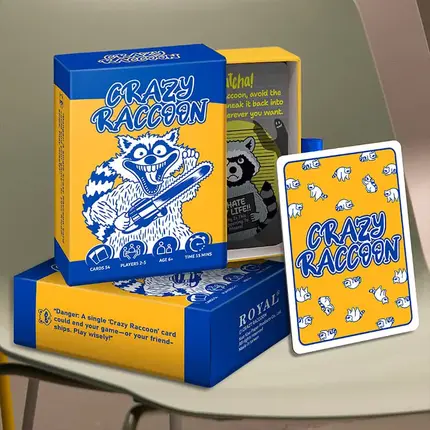 Crazy Raccoon Card Game