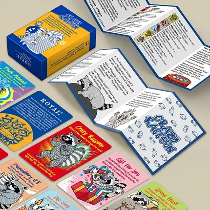 Crazy Raccoon Card Game
