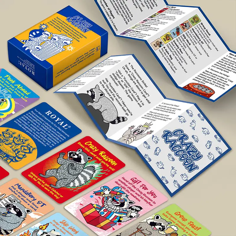 CR Crazy Raccoon ランダムセルフィーカード RANDOM SELFIE CARD