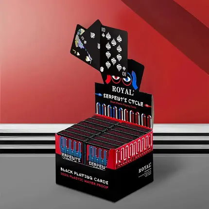 Cartas de Baralho Pretas do Ciclo da Serpente