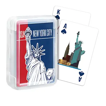 Cartes à jouer souvenirs - USA