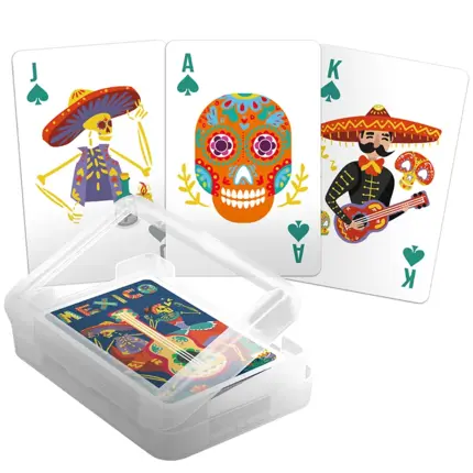 Cartas de jogar de lembrança - México