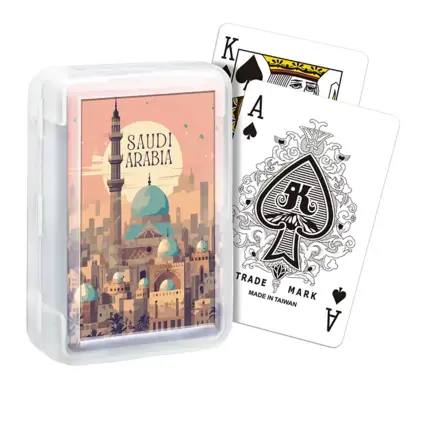 Cartas de jogar de lembrança - Arábia Saudita
