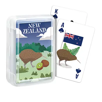 Cartes à jouer souvenirs - Nouvelle-Zélande