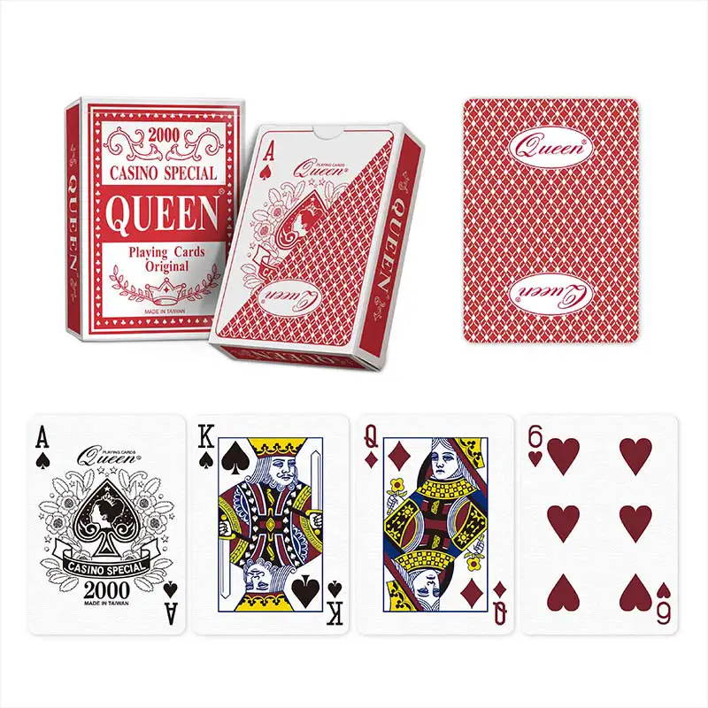 Queen Casino Grade Paper Playing Cards | Playing Cards
