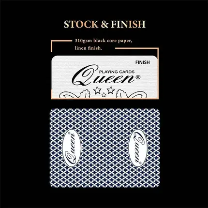 Queen Casino Paper Playing Cards