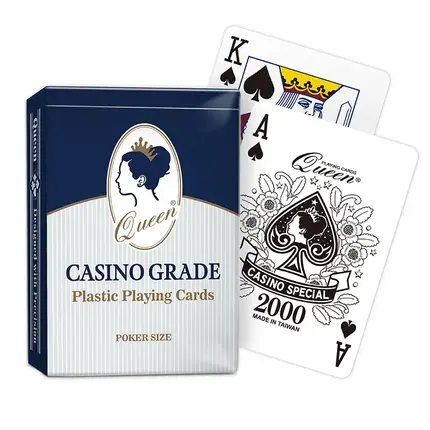 Poker Size Standard Index Casino Plastic Playing Cards - Kuo