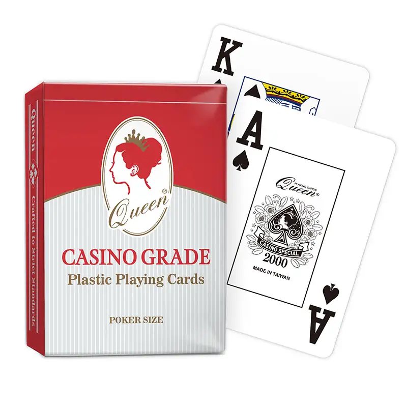Queen Casino Plastic Playing Cards