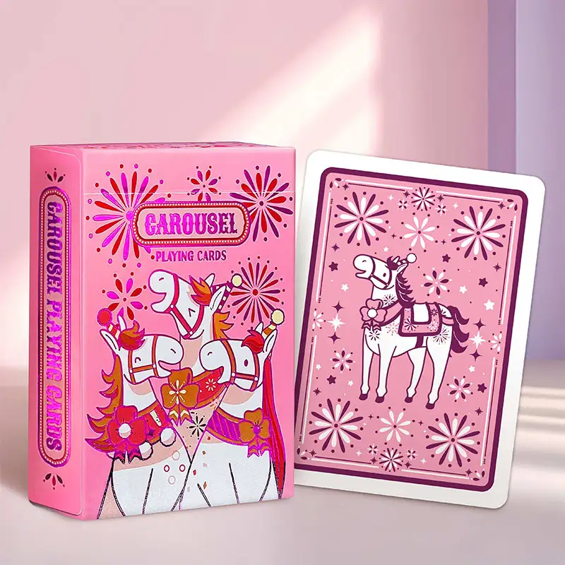 旋轉木馬的秘密跨年夜-收藏撲克牌