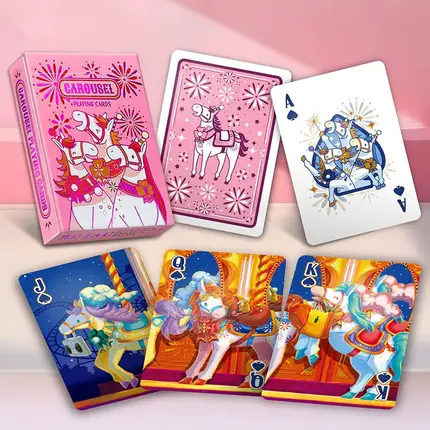 旋轉木馬的秘密跨年夜-收藏撲克牌
