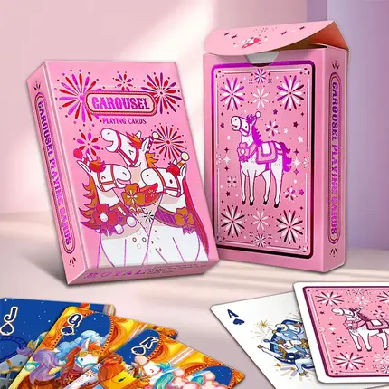 旋轉木馬的秘密跨年夜-收藏撲克牌