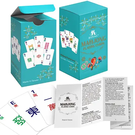 アメリカン麻雀プラスチックトランプ（エコノミーパック）、RNA031K000