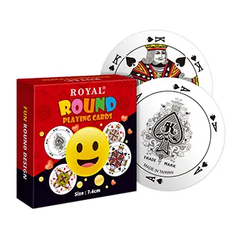 圓形紙牌 - emoji