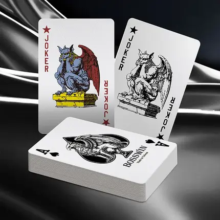 BOSSWIN Casino Quality Plastic Playing Cards-Standard Index