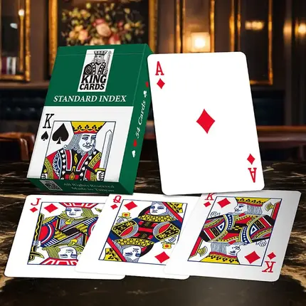 KING CARDS プレミアムペーパートランプ - スタンダードインデックス