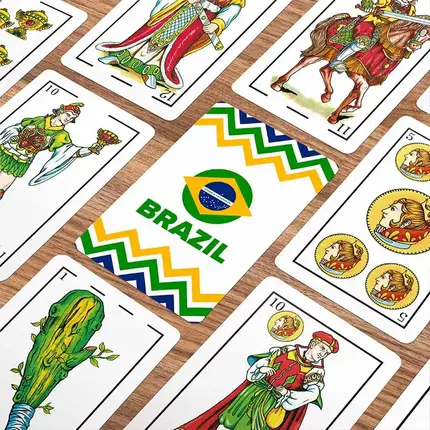 Испанские пластиковые игральные карты с индивидуальным дизайном в пластиковой коробке J108 (одна колода).