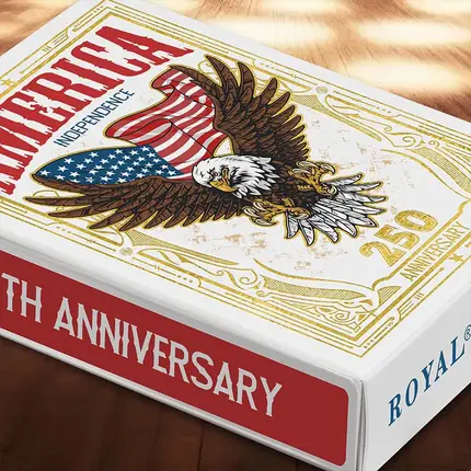 America's 250th Anniversary Celebration Custom Commemorative Playing Cards