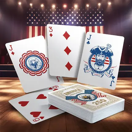 America's 250th Anniversary Celebration Custom Commemorative Playing Cards